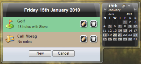 desktop calendar screenshot