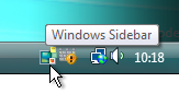 sidebar system tray screenshot