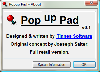 Popup Pad Screenshot