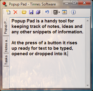 Windows 10 Popup Pad full